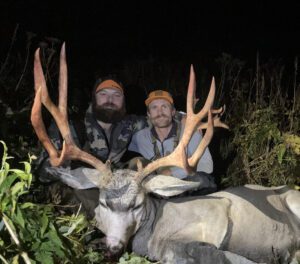 Storie with his 2022 Mule Deer