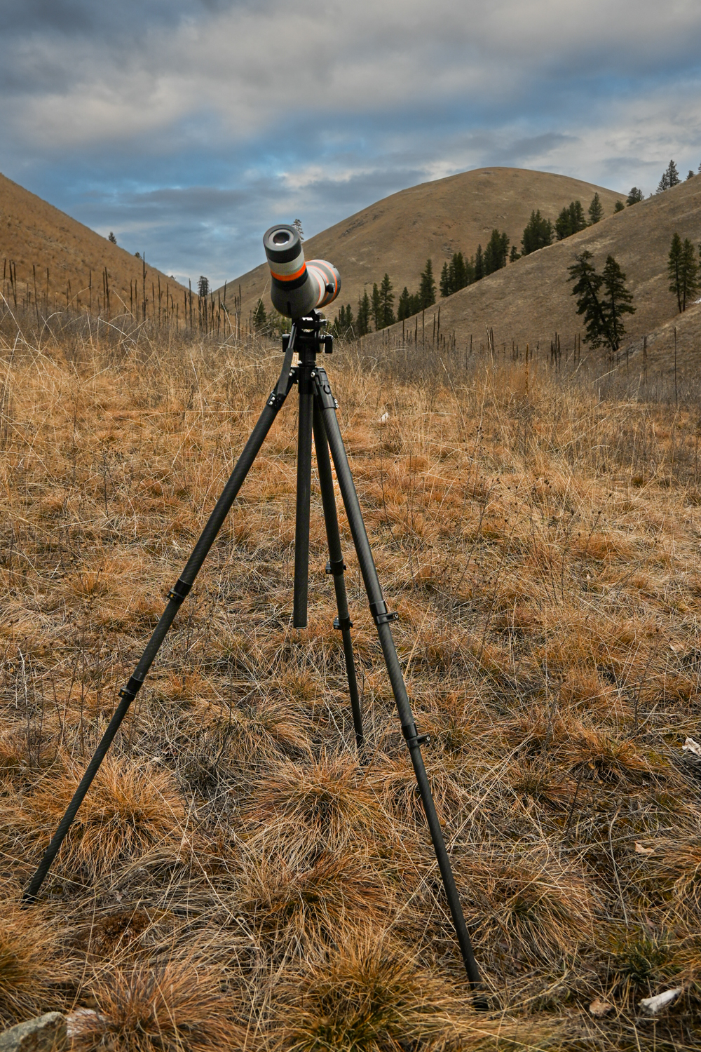 Outdoorsmans G2 Carbon Innegra Tripod and G2 Pan Head