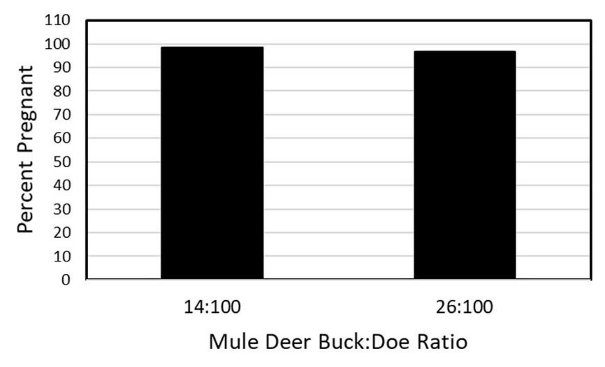 Graph explaining buck/doe ratios