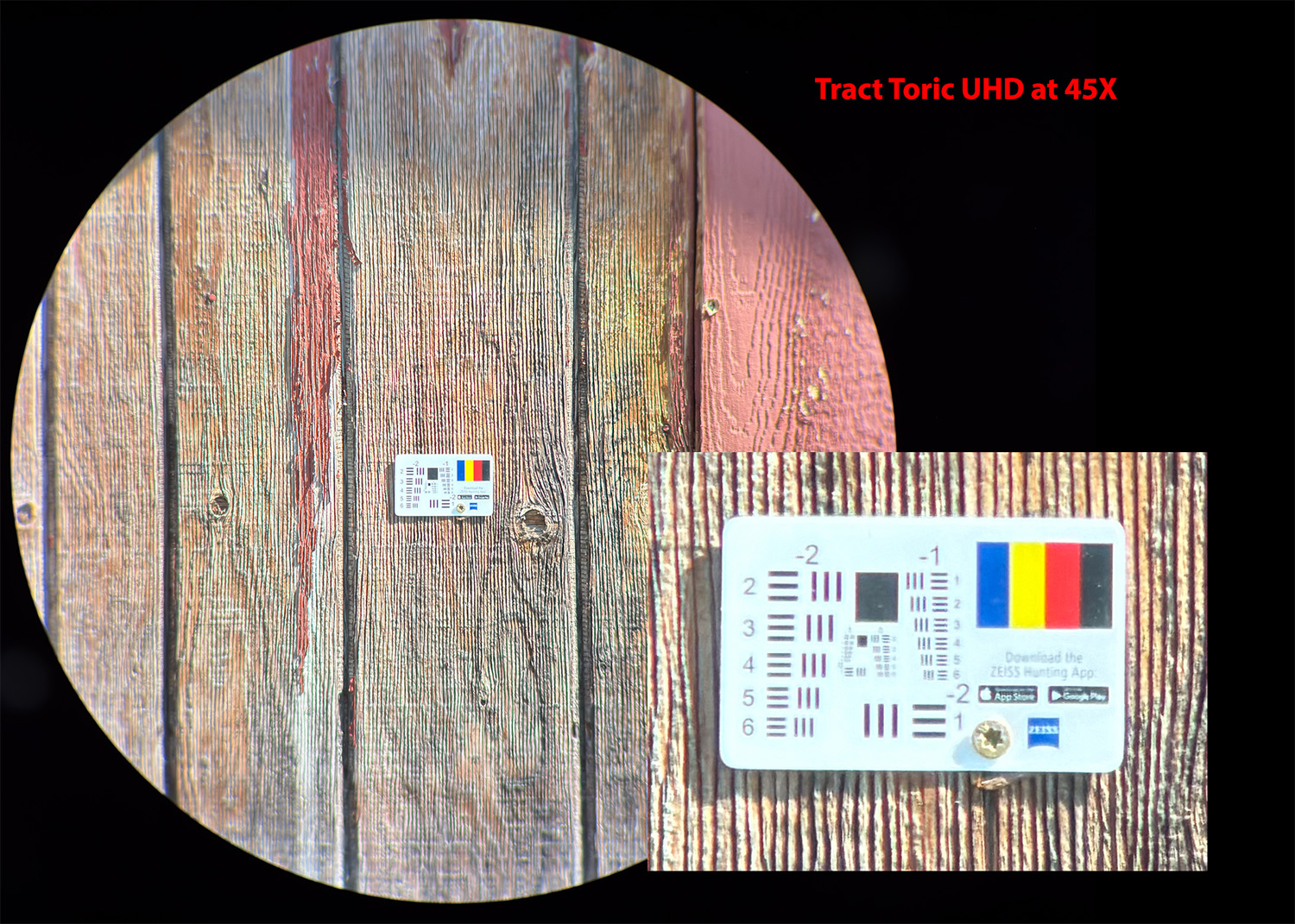 The Tract Toric UHD shows some color fringing from chromatic aberration