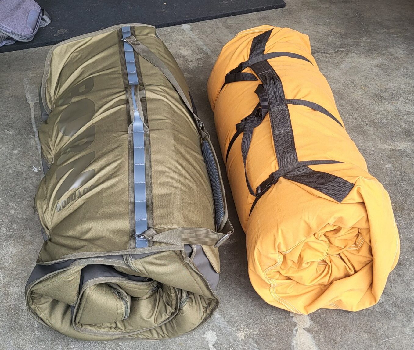 Badger Bed 25 VS Canvas Cutter Bedroll